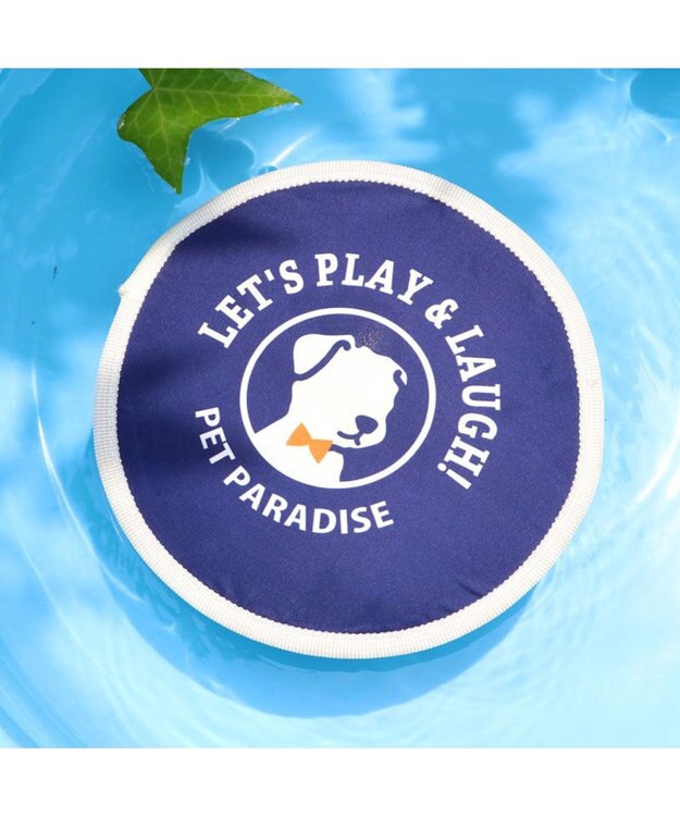 PET PARADISE ペットパラダイス 水に浮く フライングディスク オレンジ