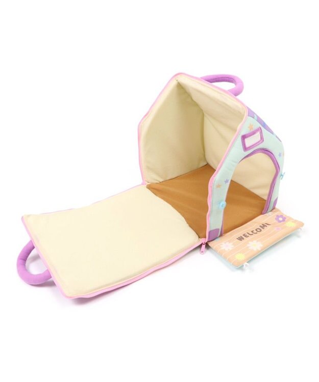 Mother garden マザーガーデン とことこおさんぽシリーズ わんちゃん ハウス 《紫色》 -