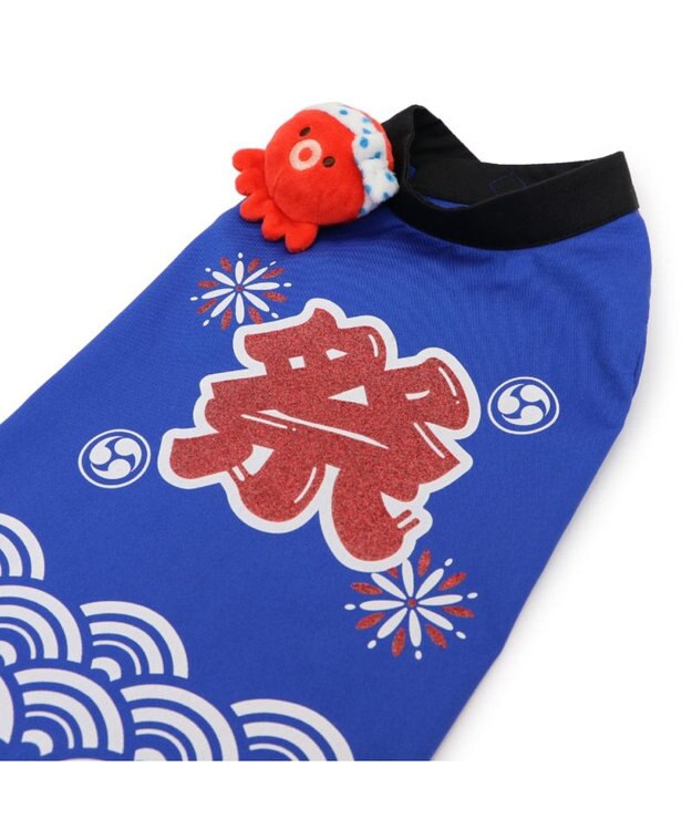 PET PARADISE ペットパラダイス お祭り 法被 《タコさん》 小型犬 タコさん