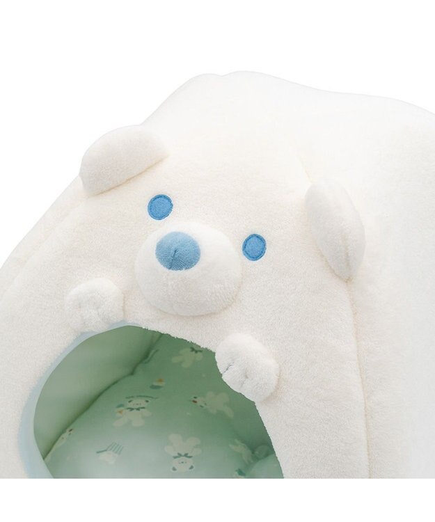 PET PARADISE ペットパラダイス しろくま クールハウス 《アイス柄》 ホワイト