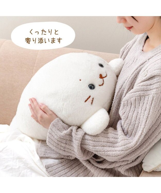Mother garden しろたん メルティ 抱き枕 55cm ホワイト