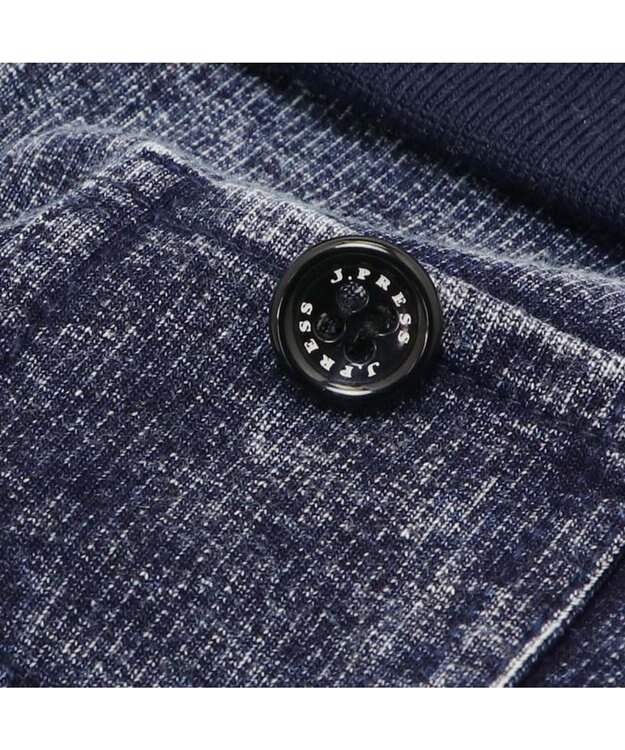 PET PARADISE J.PRESS デニム風 パンツつなぎ 小型犬 グレー×ネイビー