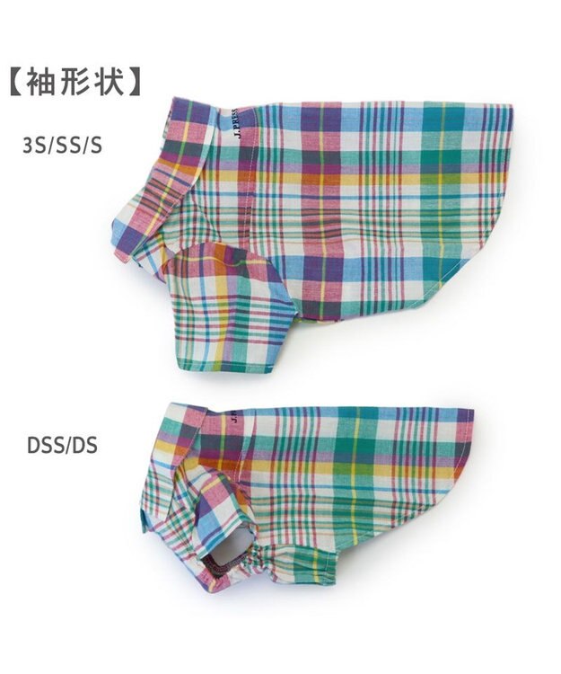 PET PARADISE J.PRESS マドラスチェック シャツ 小型犬 マルチカラー