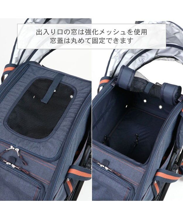 PET PARADISE smooca ３ＷＡＹ ハンドフル ペットカート 《ネイビー》 ネイビー