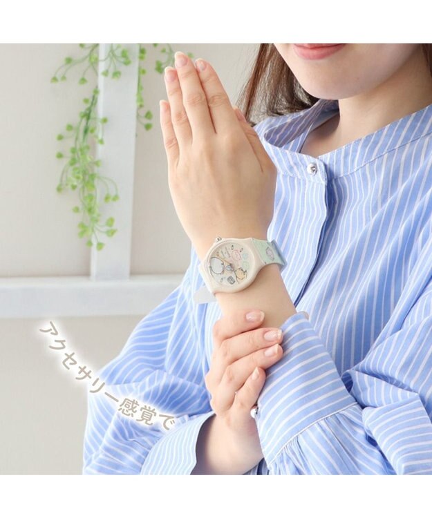 Mother garden しろたん 腕時計 《のんびりライフ/おなか》 のんびりライフ