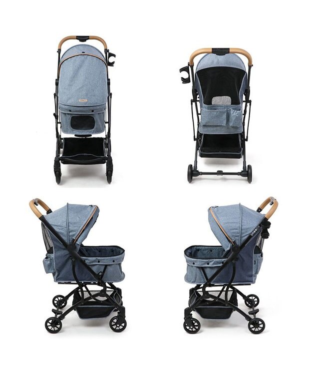 PET PARADISE smooca コンパクト ペットカート 《スモーキーピンク》 スモーキーピンク