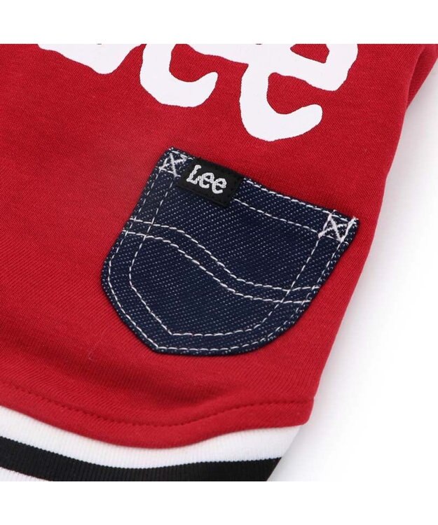 PET PARADISE Lee ジップUP トレーナー 《レッド》 小型犬 レッド