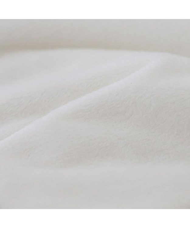 PET PARADISE Lee ボアフリース 綿入ベスト 小型犬 白～オフホワイト