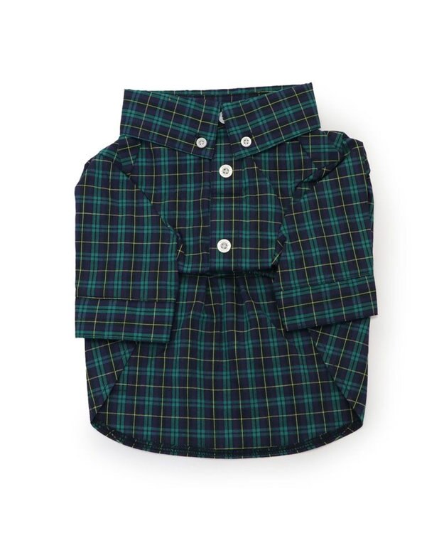 PET PARADISE J.PRESS タータンチェック シャツ 小型犬 タータンチェック