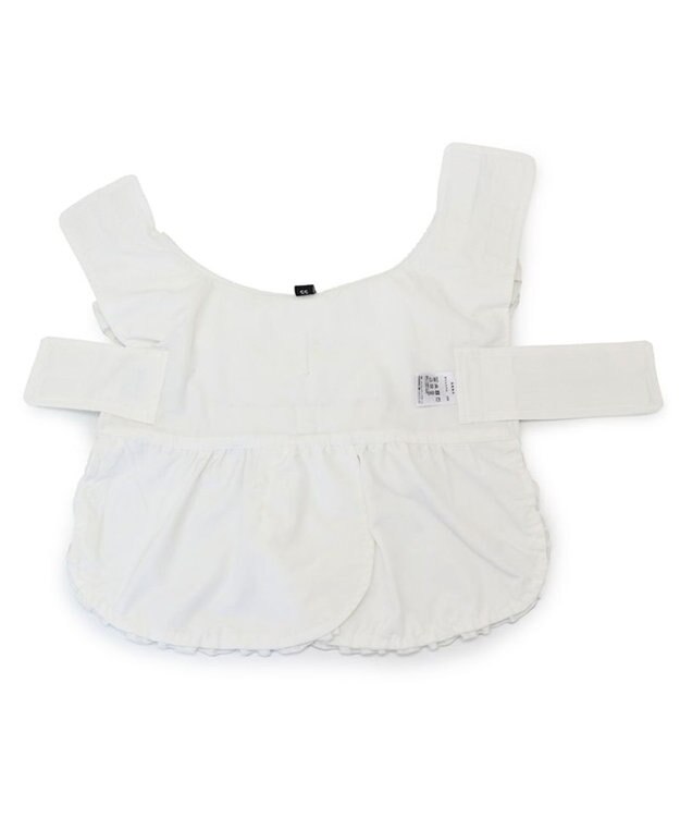 PET PARADISE cherircouture フリフリ トレンチコート 小型犬 オフホワイト