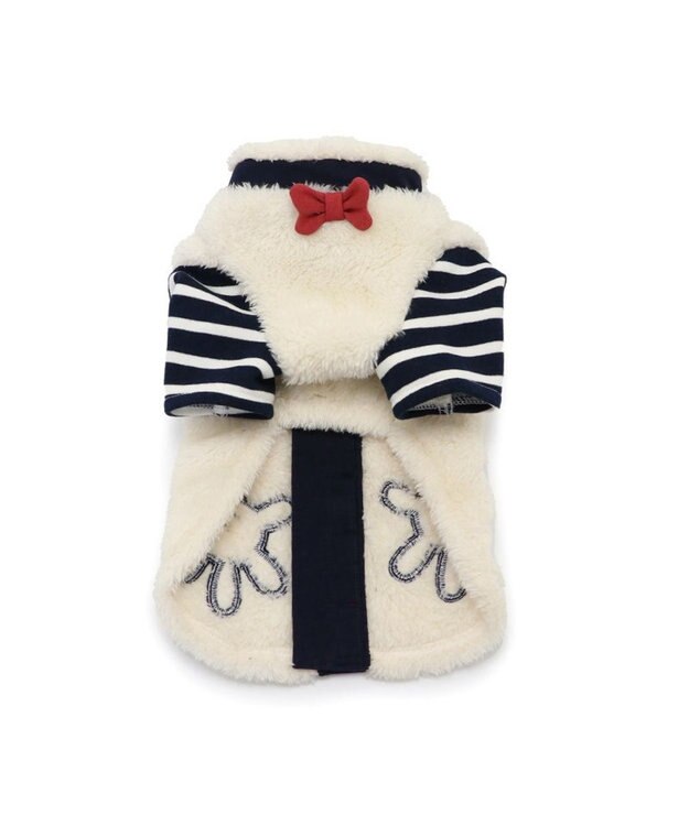 PET PARADISE ディズニー ミッキー 重ね着風ベスト 小型犬 ベージュ