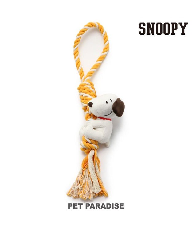 PET PARADISE スヌーピー しがみつき トイ 黄