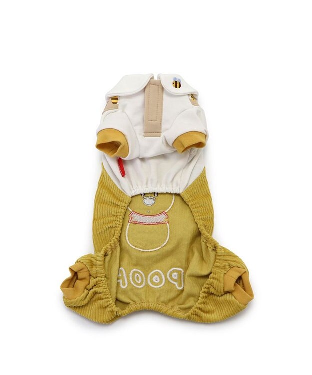 PET PARADISE ディズニー くまのプーさん フレンズ柄 ロンパース【小型犬】 黄