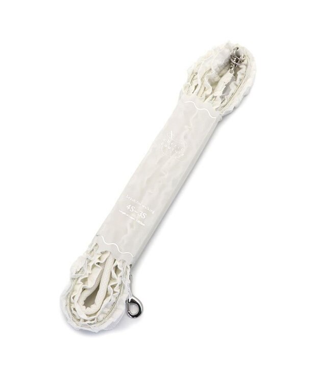 PET PARADISE cherircouture フリフリ リード 《ホワイト》４Ｓ～３Ｓ  小型犬 ホワイト