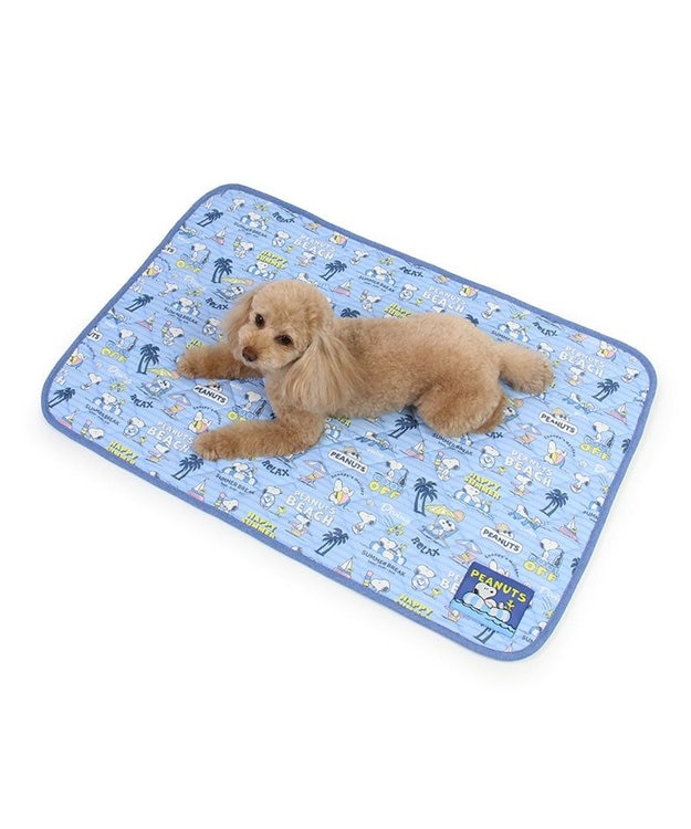 PET PARADISE スヌーピー クールマット 《バケーション柄》 90×60㎝ バケーション柄