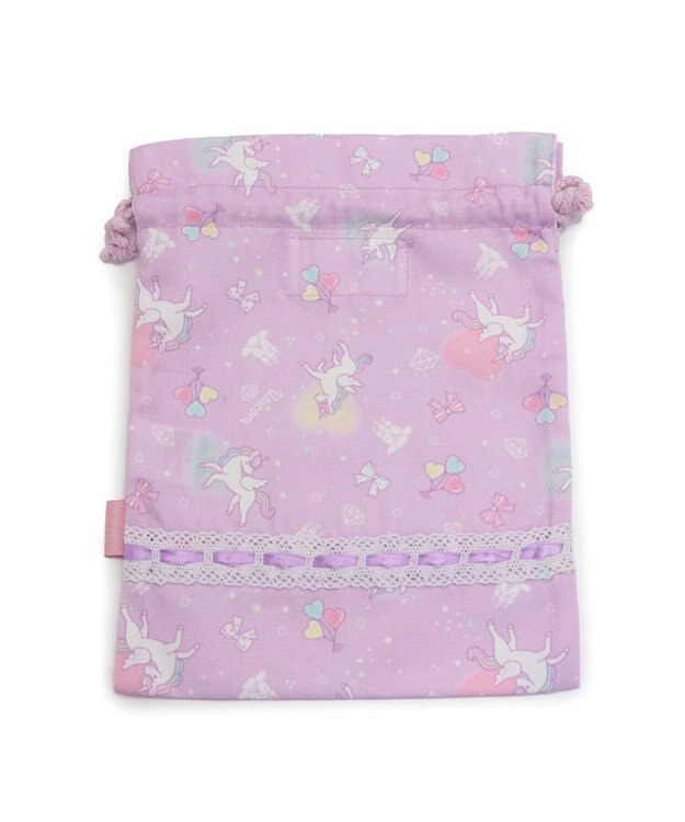 Mother garden マザーガーデン ユニコーン 巾着 小 《ハピネス柄》 -