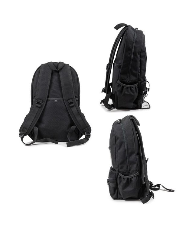 Mother garden しろたん 透明窓付 リュック 《ブラック》 ブラック