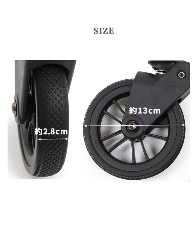 PET PARADISE smooca ネオ ペットカート用 前輪セット -