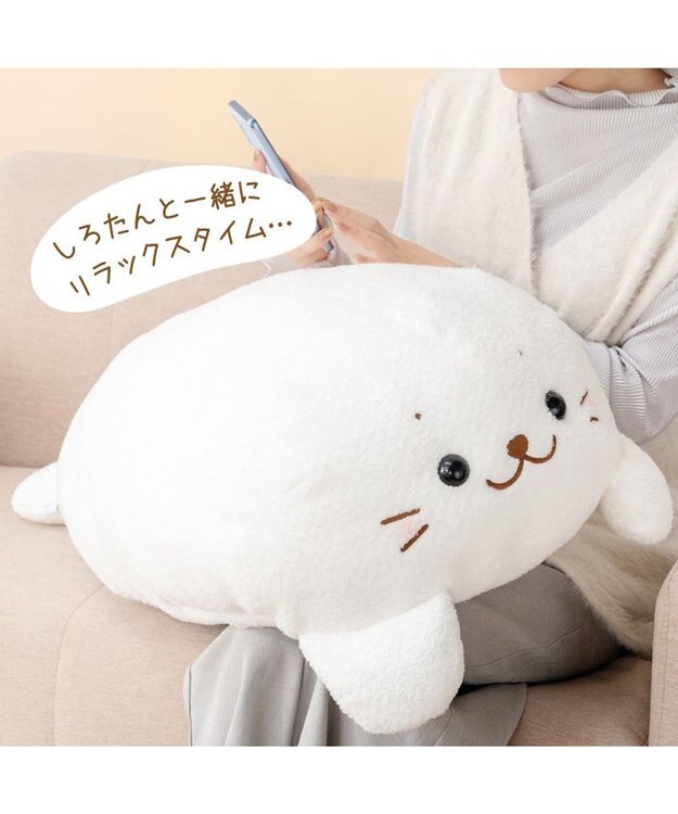 Mother garden しろたん メルティ 抱き枕 85cm 0