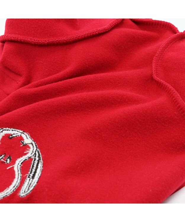 PET PARADISE スヌーピー ペティヒートDAN ハイネックTシャツ 中型犬 赤