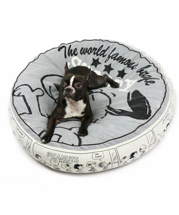 PET PARADISE スヌーピー クッション （90cm） 《ハッピーダンス柄》 ハッピーダンス柄