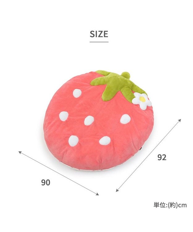 キティ　ダイカット　クッション　ピンクリボン　いちご　ベア　ピンク　タグ付き キティ ダイカット クッション ピンクリボン いちご ベア ピンク