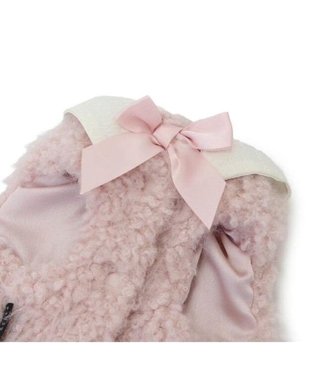 PET PARADISE cherircouture メニーリボンファーベスト 《ピンク》 小型犬 ピンク