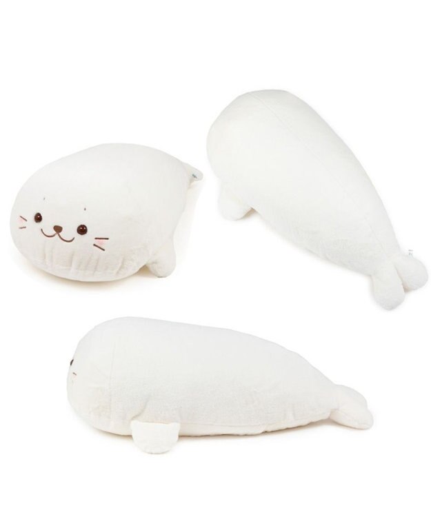 Mother garden しろたん クリーミー 抱き枕 85cm アイボリー