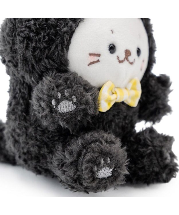 Mother garden しろたん 猫キーホルダー 《黒ねこ》 単品 黒ねこ