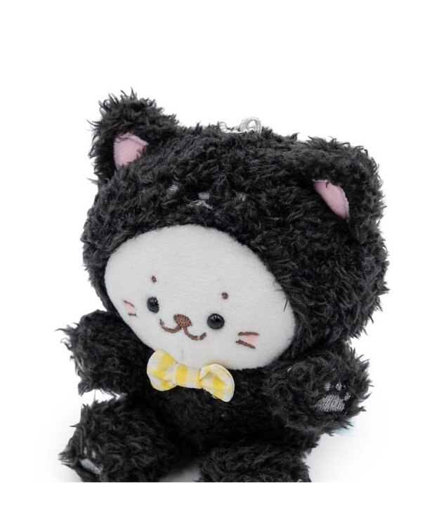 Mother garden しろたん 猫キーホルダー 《黒ねこ》 単品 黒ねこ