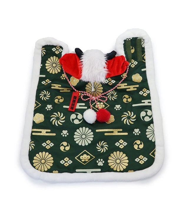 PET PARADISE ペットパラダイス 獅子舞 コート 中型犬 大型犬 緑