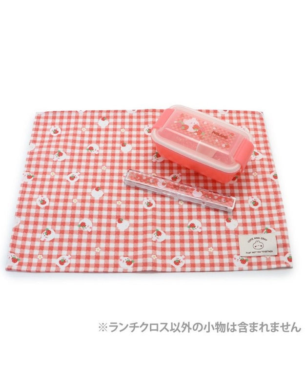 マザーガーデン MOLANG モラン ランチマット いちご柄 45×33cm