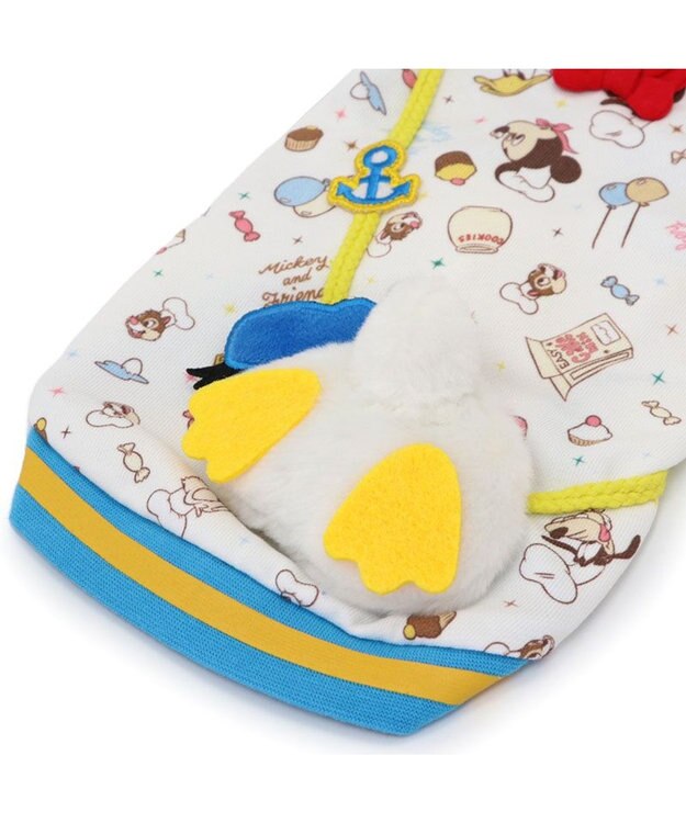 PET PARADISE ディズニー ドナルドダック 90周年 トレーナー 《パーティ柄》 小型犬 パーティ柄