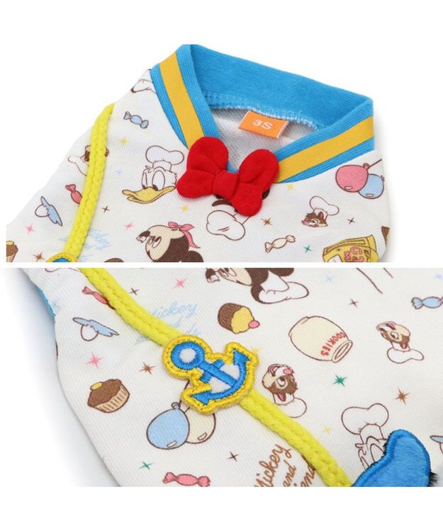 PET PARADISE ディズニー ドナルドダック 90周年 トレーナー 《パーティ柄》 小型犬 パーティ柄