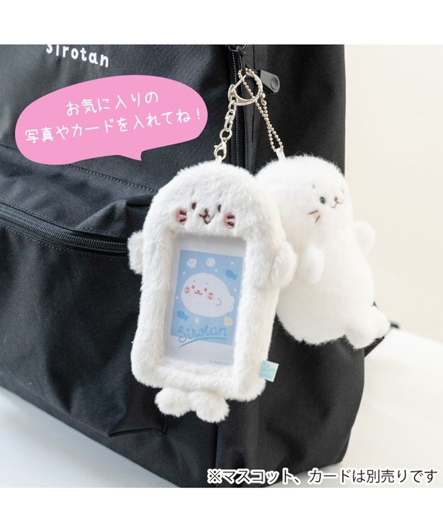 Mother garden しろたん ふわふわ フォトカードホルダー 0