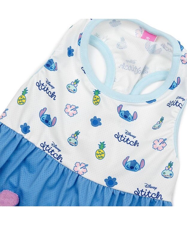 PET PARADISE ディズニー スティッチ エコメイド タンクトップ 《お顔》小型犬 ブルー