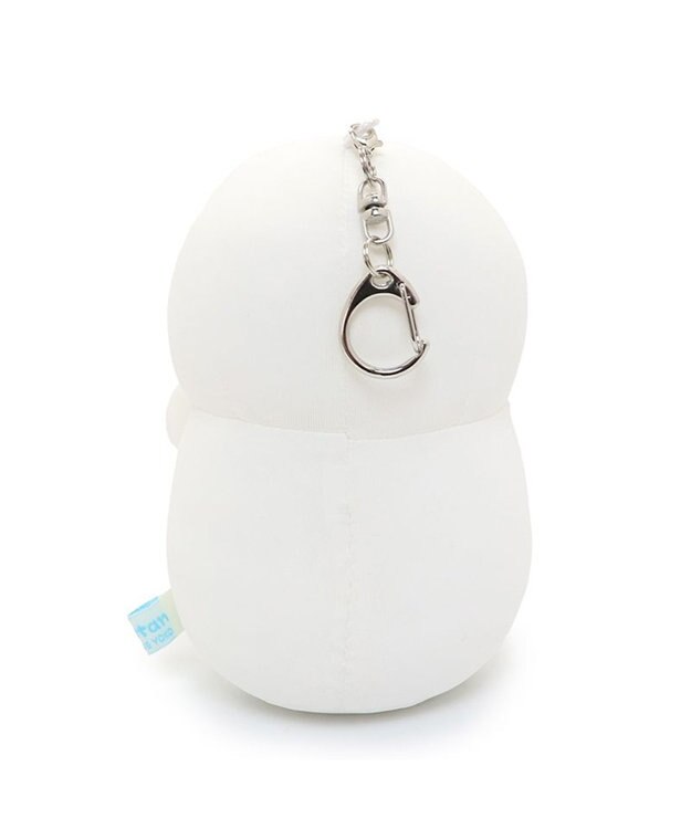 Mother garden しろたん クール マスコット キーホルダー  ついてきちゃう しろたん 白～オフホワイト