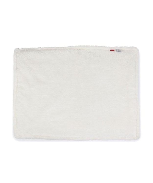 PET PARADISE リサとガスパール 遠赤外線 ボアマット 角型《頬杖柄》 ベージュ