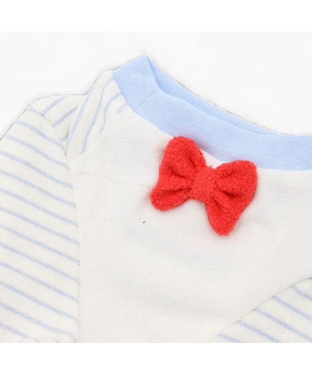 PET PARADISE ディズニー ドナルドダック サーモキープ お顔Tシャツ 小型犬 ホワイト×ブルー