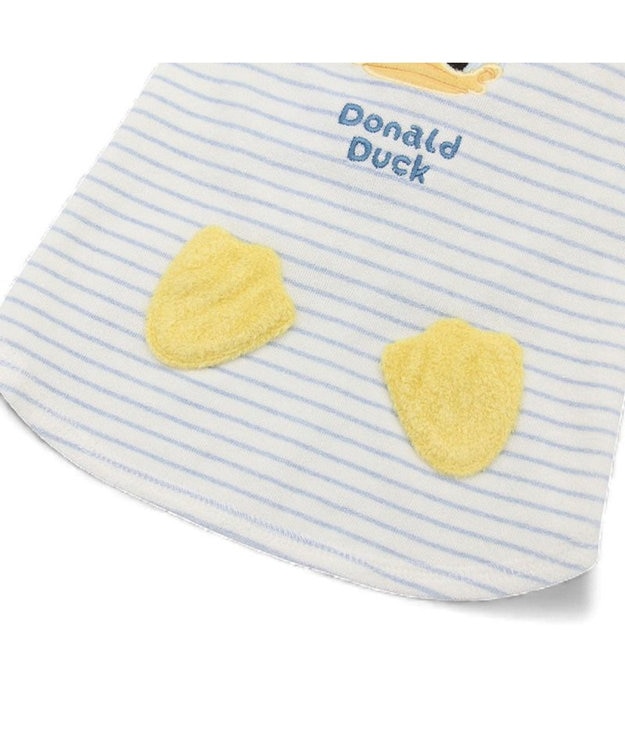 PET PARADISE ディズニー ドナルドダック サーモキープ お顔Tシャツ 小型犬 ホワイト×ブルー