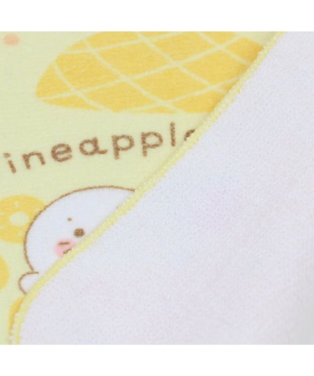Mother garden しろたん タオル2枚セット ミニタオル ループタオルセット ≪パイナップルパーティー柄≫ -