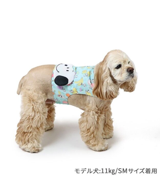 PET PARADISE スヌーピー  クールベスト 《果物柄》 中型犬 果物柄