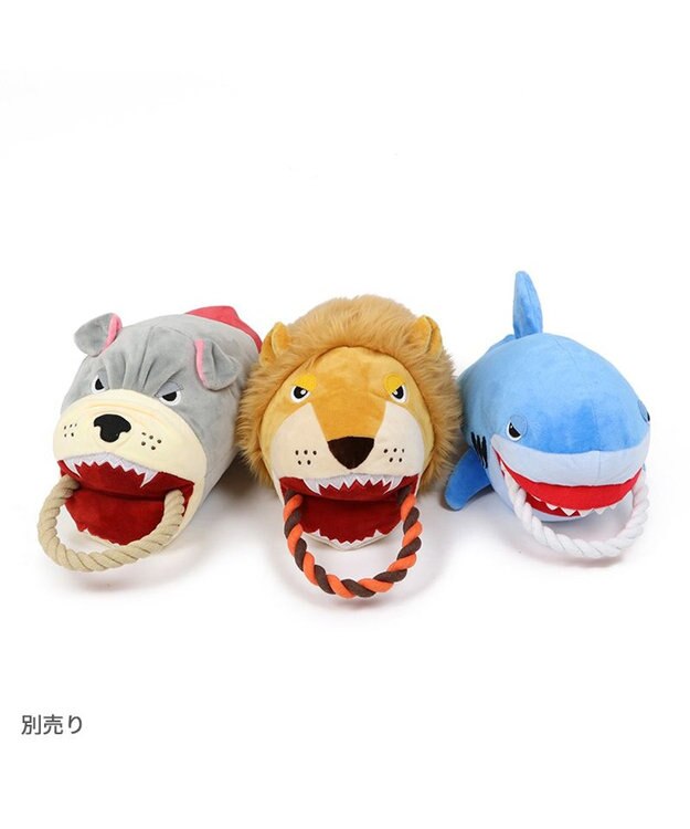 PET PARADISE  ペットパラダイス  パペット トイ サメ 水色