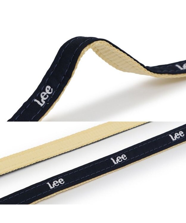 PET PARADISE Lee リード 《ロゴベージュ》 ＳＳ～Ｓ 小型犬 ベージュ