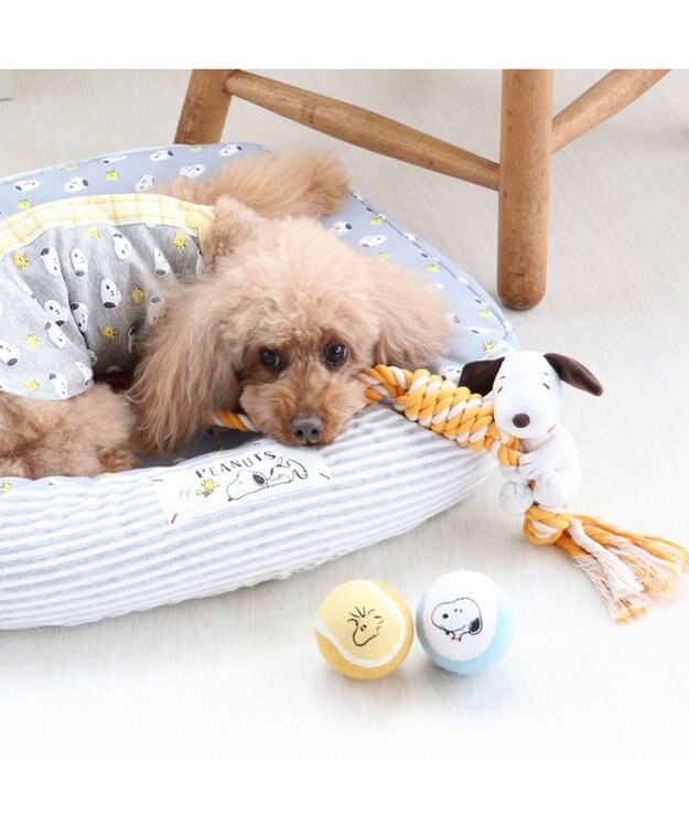 PET PARADISE スヌーピー しがみつき トイ 黄