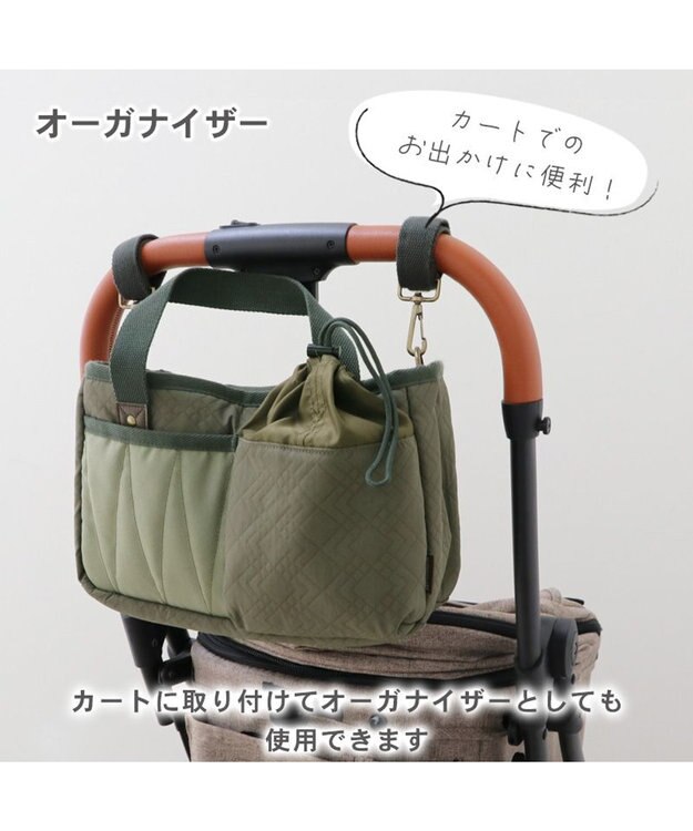 PET PARADISE ペットパラダイス ２Way お散歩 バッグ 《カーキ》 カーキ