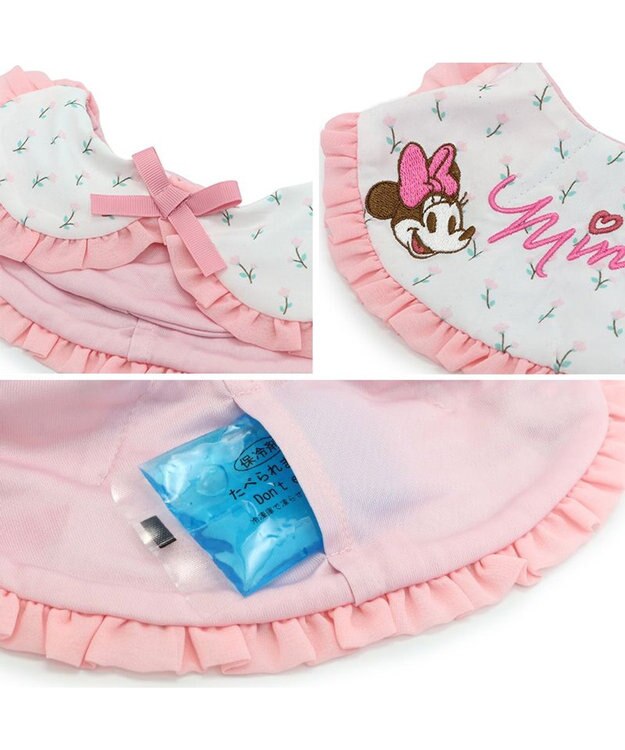 PET PARADISE ディズニー ミニーマウス クール バンダナ 《小花柄》 小型犬 小花柄