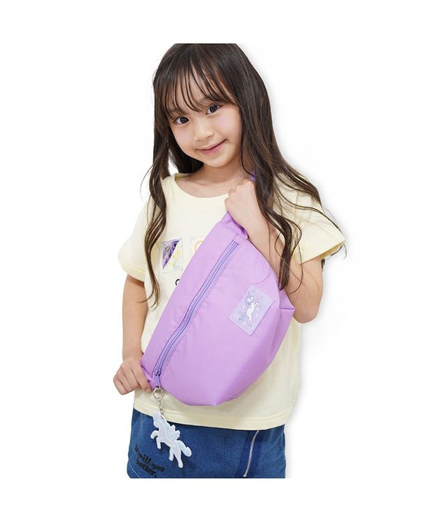 Mother garden マザーガーデン ユニコーン ボディバッグ 《パープル / ブラック》 パープル