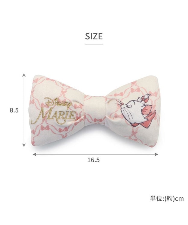 PET PARADISE ディズニー マリー 猫 リボンおもちゃ 《ピンク / ベージュ》 ベージュ