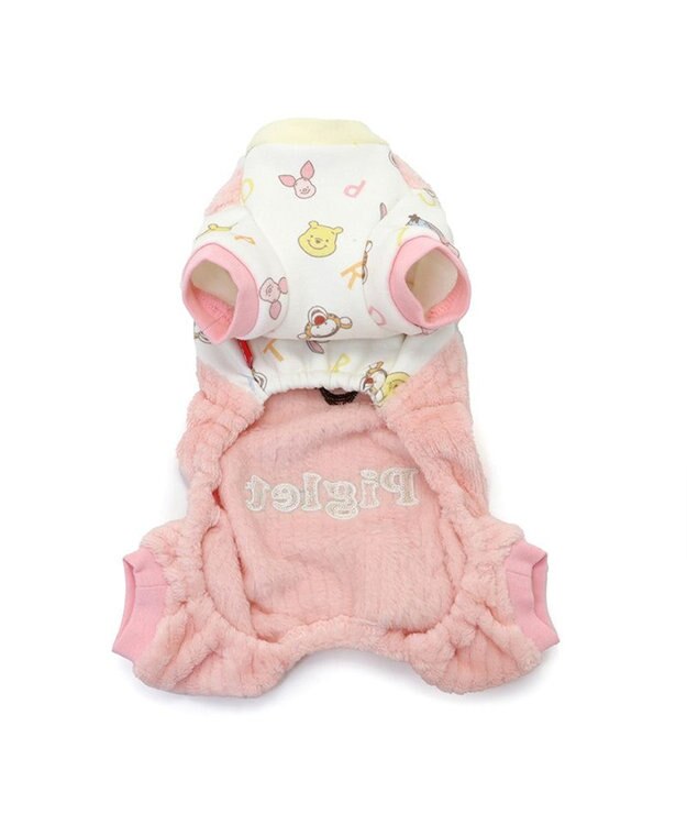 PET PARADISE  ディズニー くまのプーさん ピグレット ロンパース小型犬 ピンク